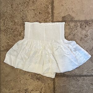 White Mini Skirt